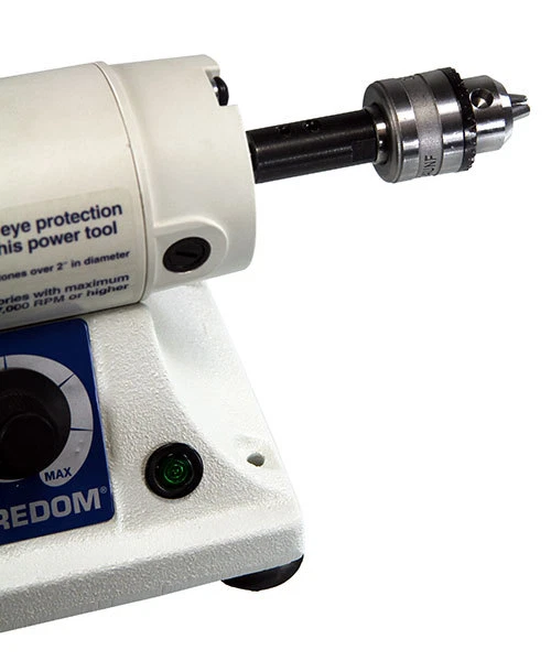 Adaptador de portabrocas para motores de banco con ejes de 5/16" Foto 4 de 4