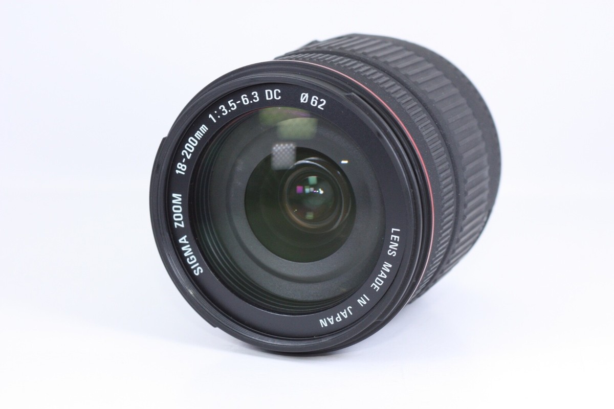 Sigma 18-200mm f/3.5-6.3 DC Lens for PENTAX [NEAR MINT] from Japan