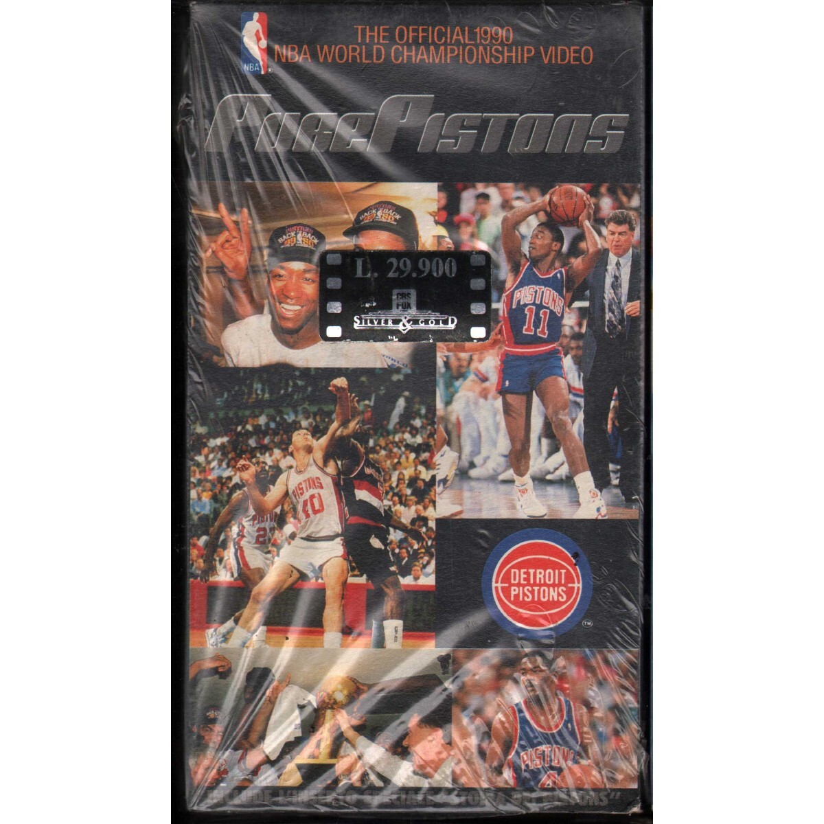 Pure Pistons VHS Don Sperling Univideo - 254715 Sealed