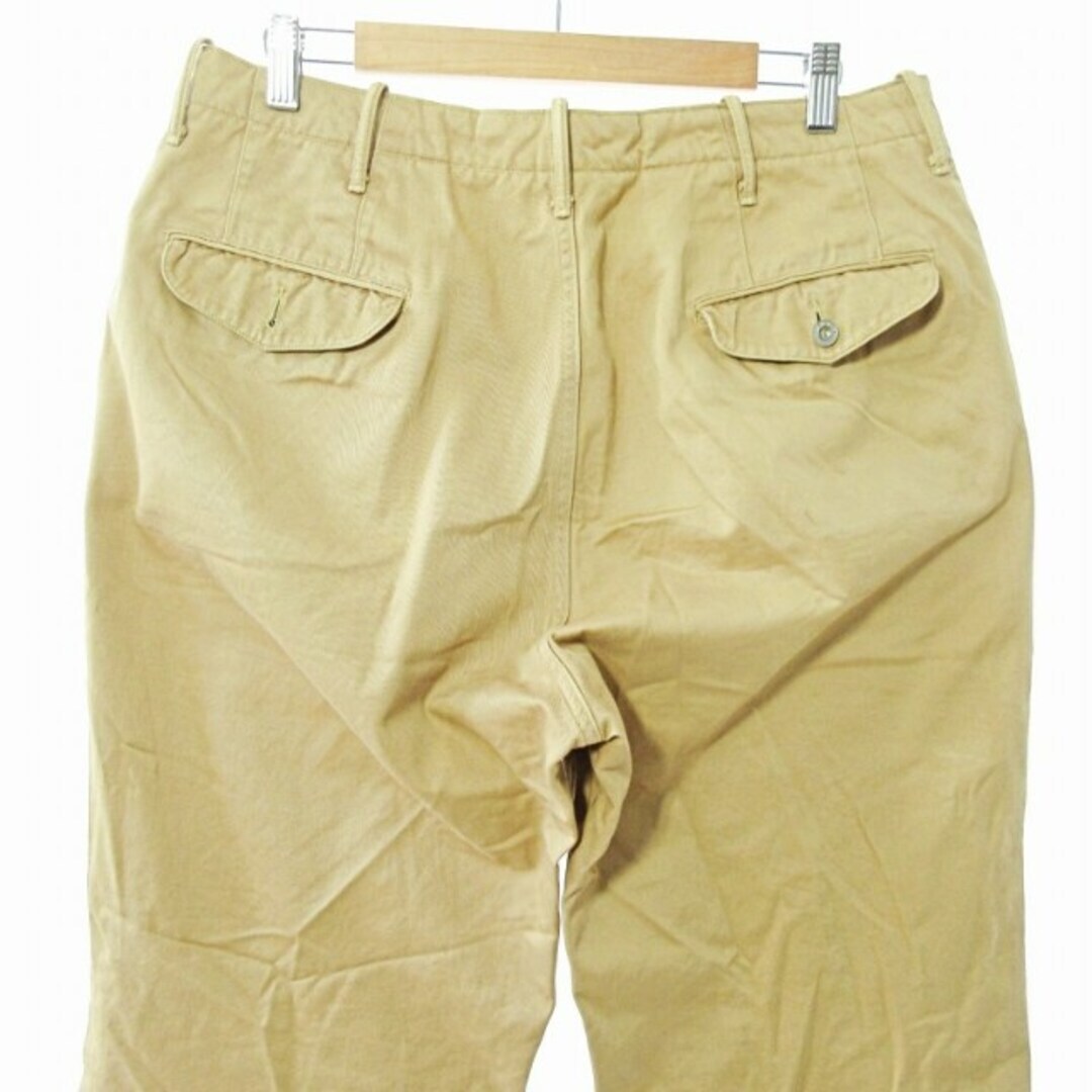Figbell PHIGVEL Cut Off Chinos Pants 36 Beige 1120 Used