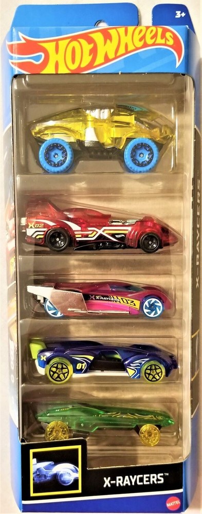Hot Wheels - X-Raycers 5 Pack (BBHLY64)