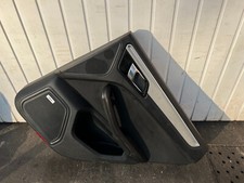 Türverkleidung Hinten Rechts Porsche Macan 95B LEDER Rote Naht Orig.