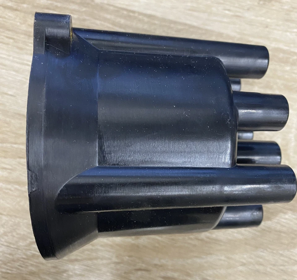 Tapa distribuidora de plástico negro para Nissan 200SX/720/D21/Pathfinder/Furgoneta 1982-1989 Foto 4 de 4