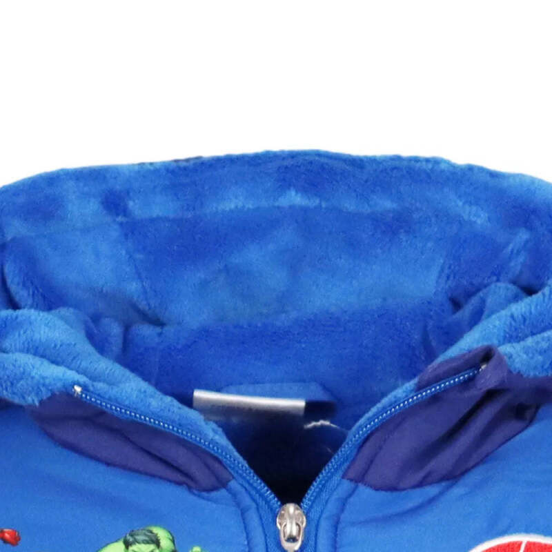 Marvel Avengers Kinder Jungen Winterjacke Jacke mit Kapuze 98
