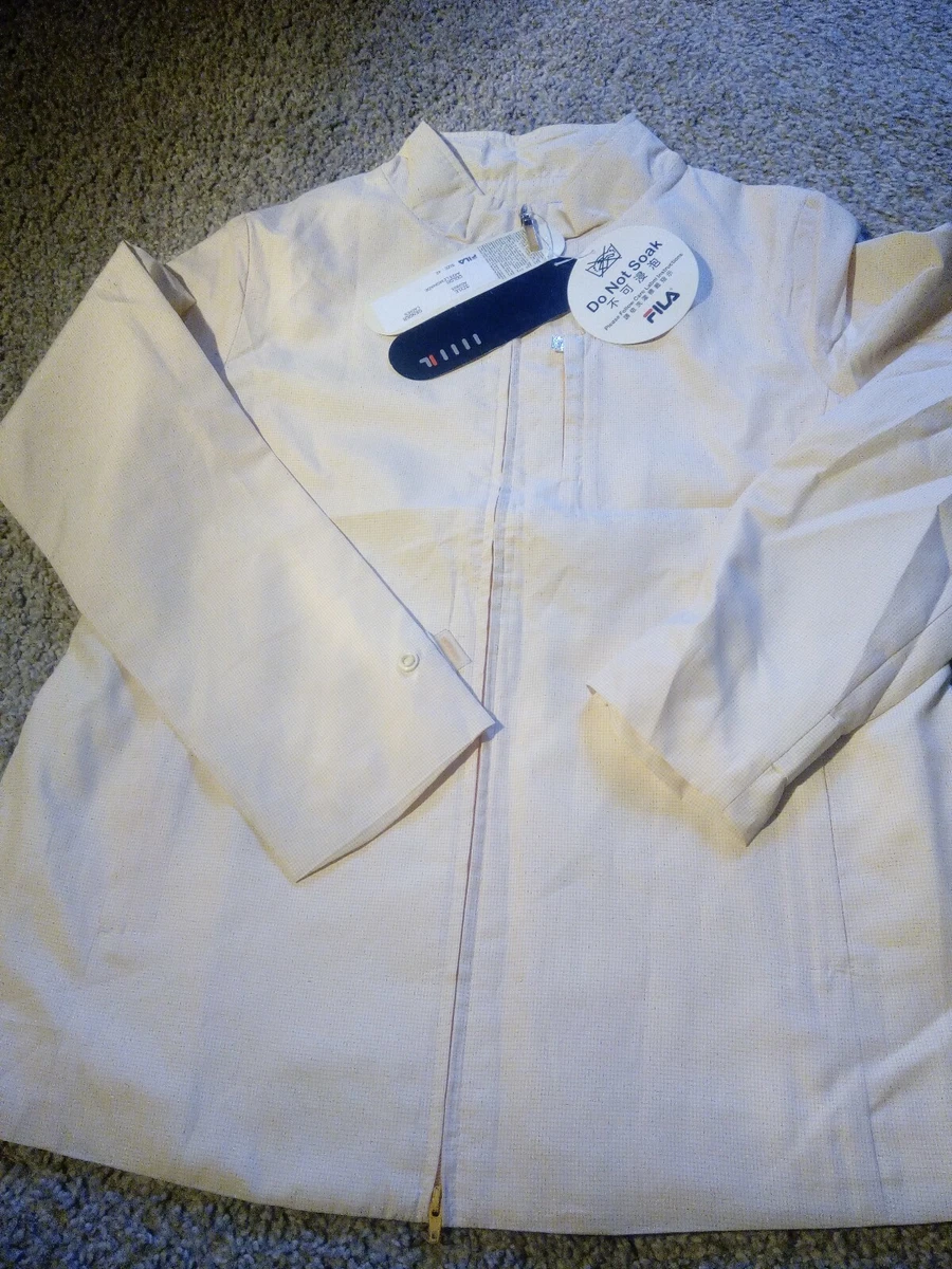 Bnwt Ladies Lightweight Sports golf keep Fit Jacket orange cross