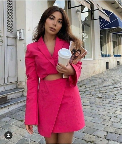 ZARA CUT OUT BLAZER DRESS | eBay