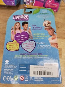 WowWee BFF Fingerlings VIOLET & HOPE, Baby Panda, Sloth  NEW lot of 3