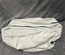 Two white large storage bags