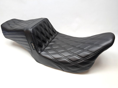 Le Pera LK-587DD Tailwhip Seat Double Diamond for Harley Touring 2008-2023