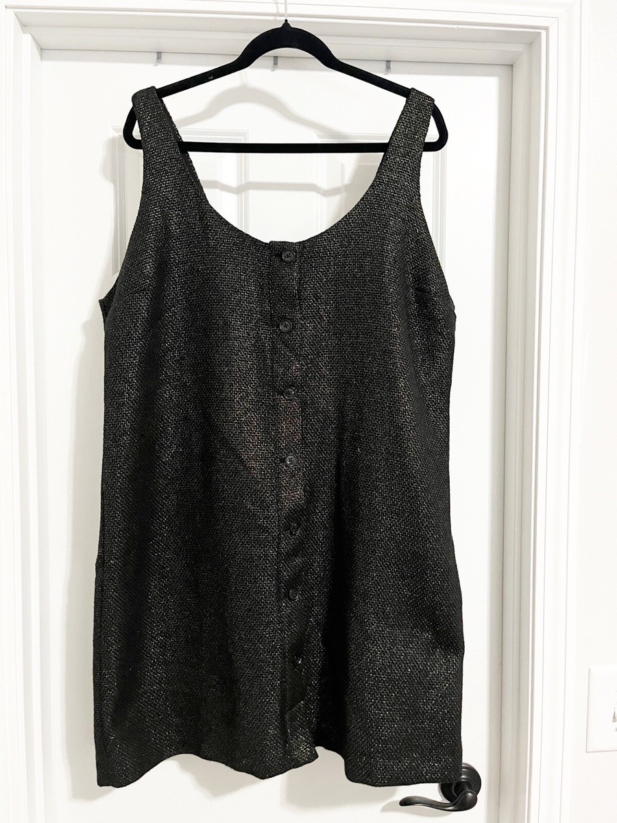 Banana Republic Metallic Tweed Mini Dress Sz 18 NWT | eBay