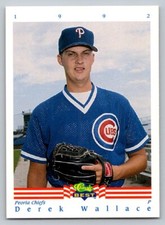 1992 Classic Best #403 Derek Wallace Peoria Chiefs