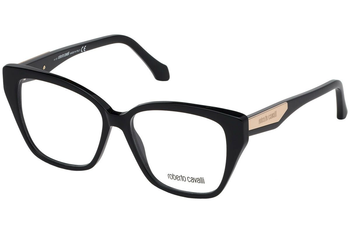 Оправа для очков Roberto Cavalli Orciano 5083 Черная 001 пластиковая 53-14-145 RC5083 32090₽