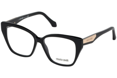 Roberto Cavalli Orciano 5083 Black 001 Plastic Eyeglasses Frame 53-14-145 RC5083