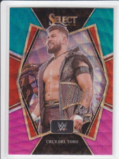 CRUZ DEL TORO ( TRI COLOR WAVE PRIZM ) ( Card #178 ) 2022 WWE Panini Select