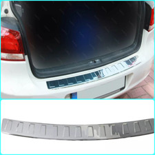 Chrome Rear Bumper Protector S. Steel for Golf MK6 VI HB 2008-2013