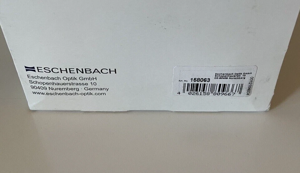 Cabezal rectangular de aumento Eschenbach solo sistema 3X VarioPlus 1580-63 Foto 3 de 4