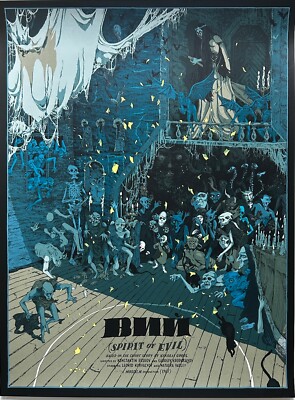 Spirit of Evil, Via poster by Jessica Seamans Landland artist edition