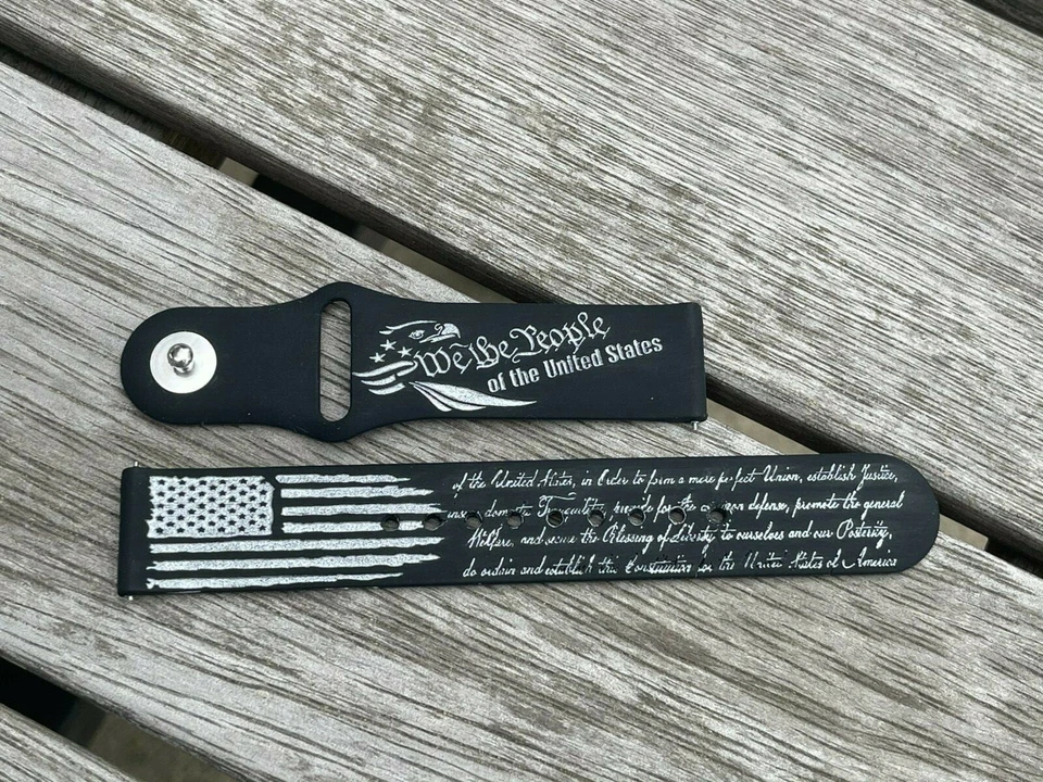 Comp de silicona para grabado de esquí con correa de reloj Samsung Galaxy (diseñamos We The People) Foto 2 de 4