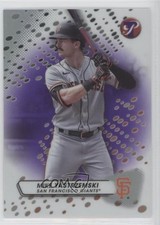 2023 Topps Pristine Purple Refractor 57/99 Mike Yastrzemski #88 5n0
