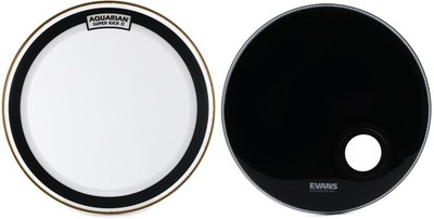 Aquarian SKII22 + Evans BD22REMAD Value Bundle