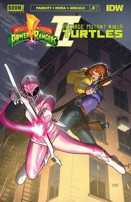 Mighty Morphin Power Rangers/ Teenage Mutant Ninja Turtles II #5E VF/NM; Boom! |