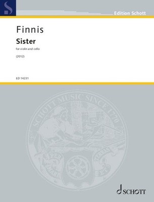 Sister Score violin and cello (difficult) Performing score, two copies required