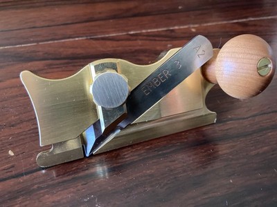 Ember 3 No. 99 Side Rabbet Plane A2 Blade - Lie Nielsen Length Iron