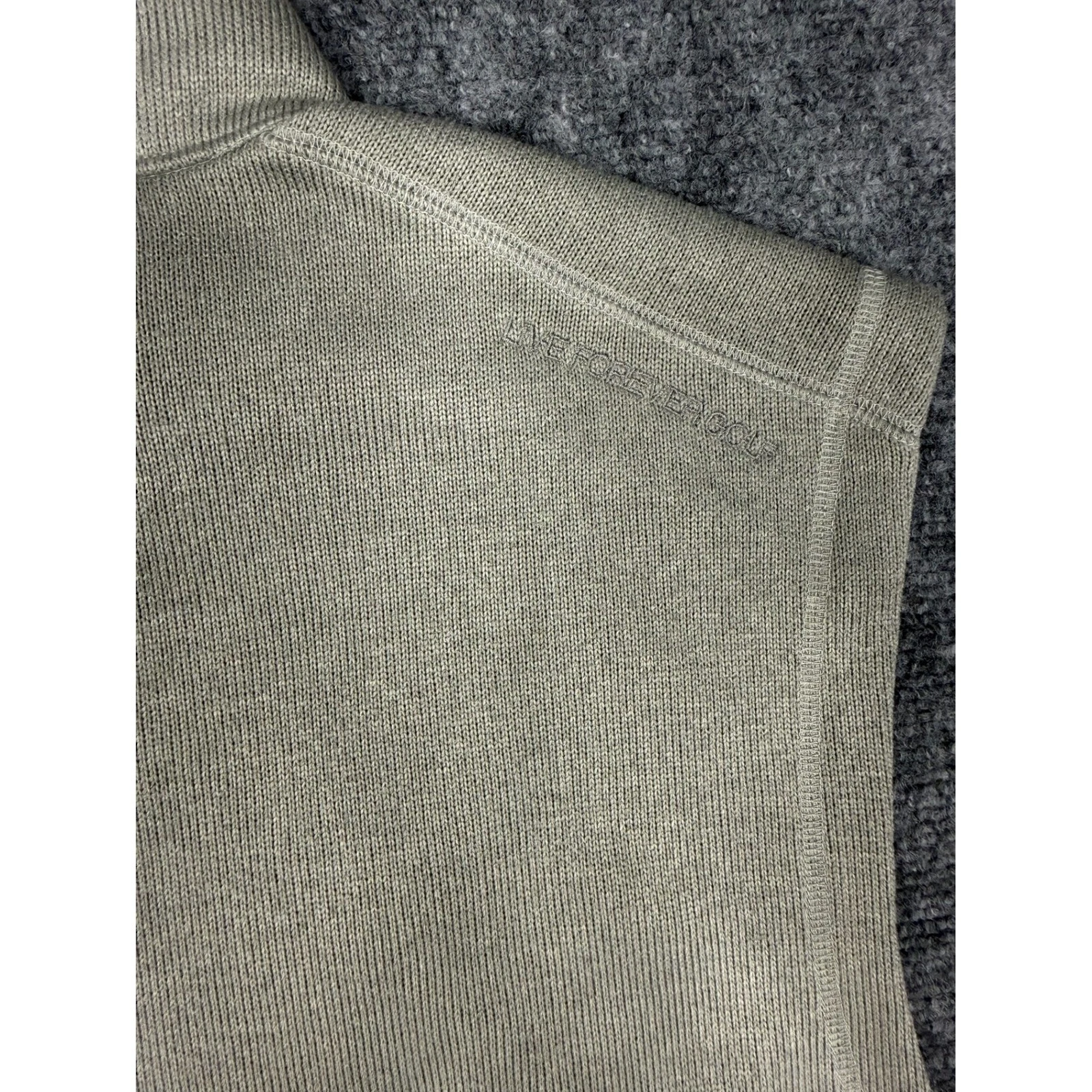 Live Forever Golf Mens 2XL Full Zip Fleece Vest Tan Khaki Mint Green LFG NWT image 6