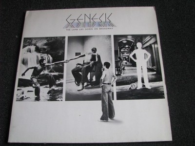 Genesis-The Lamb lies down on Broadway LP-2 LPs-1974 Germany-Virgin-302 521/2