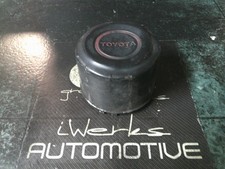 90-95 Oem Toyota 4runner Pickup Truck 15 Steel Wheel Large Black Center Cap