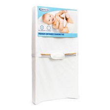 Graco Premium 2 Sided Contoured Changing Pad - White