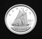 2011 10¢ silver proof coin from the set  gorgeous coin