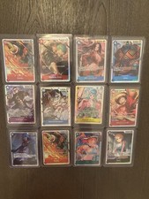 One Piece Card Game SR/Super Rare Lot Of 12
