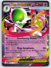 Mega Gardevoir ex 060/132 Double Rare Mega Evolution Pokemon Holo Near Mint