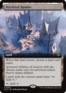 Petrified Hamlet (Extended Art) Foil - Secrets of Strixhaven