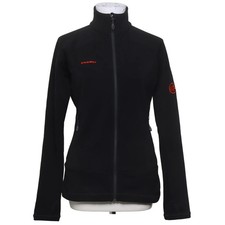 Mammut, Strickjacke, Damen, Größe: M, Schwarz, Einfarbig #vOv