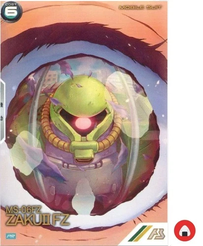 Gundam Arsenal Base card PR-158 PR Zaku II FZ PARALLEL