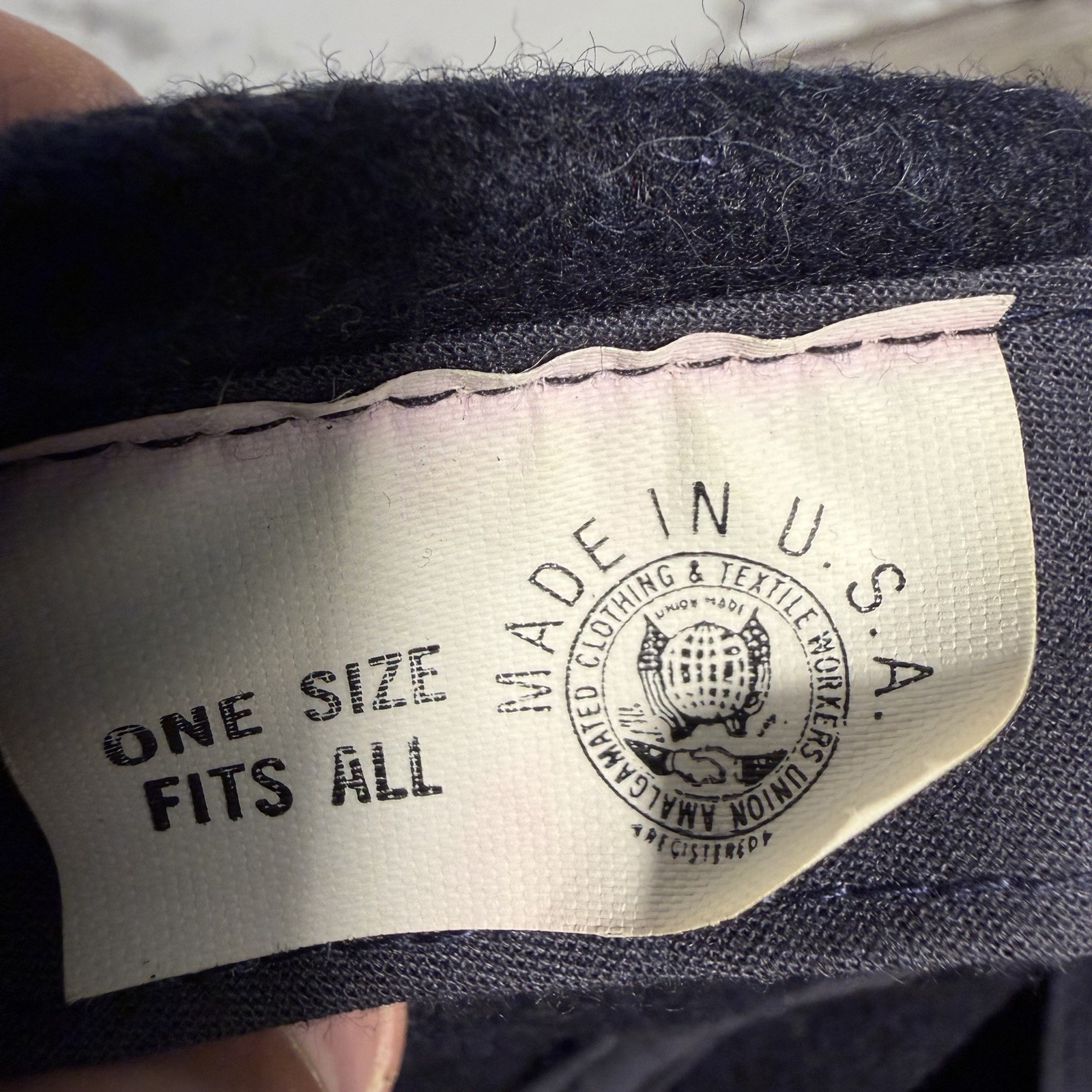 Wool Adjustable Baseball Hat Cap Amalgamated Clot… - image 6