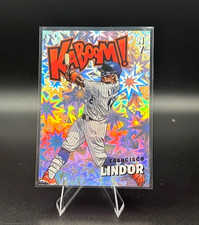 2022 Panini Absolute Francisco Lindor KABOOM #K-FL NY Mets