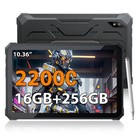 Blackview Active 8 Pro Rugged Tablets Android 15 10.36" 16GB+256GB 22000mAh GPS