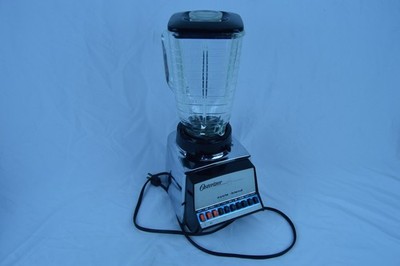 Vintage Osterizer Cycle Blend Blender - Model 847 Black/Chrome (Read Desc)