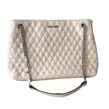 Nine West Women's Crossbody Bag Duo Handle Purse Chain Strap Light Pink Retro