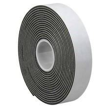 3M Foam Tape, 125 mil Thick, Vinyl, Blac