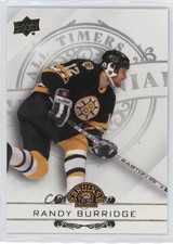 2023 Upper Deck Boston Bruins Centennial All-Timers Randy Burridge #100-31 0a6p