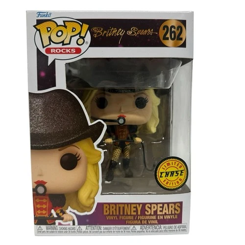 Funko POP Rocks: 262 Britney Spears Circus Ringleader Chase MTV Singer Figure