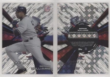 2015 Topps High Tek Pattern 1 Grass Tidal Diffractor /75 Bernie Williams #HT-BW