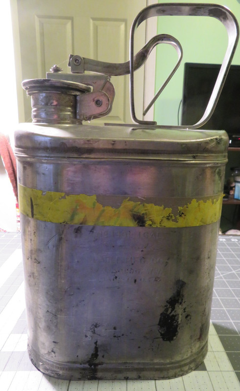 No 1301 Eagle Mfg Can 1 Gallon Stainless Steel Wellsburg WV