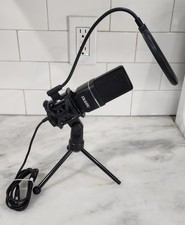 Tkgou M799B Black USB Recording Streaming Microphone Kit w/ Stand Pop filter