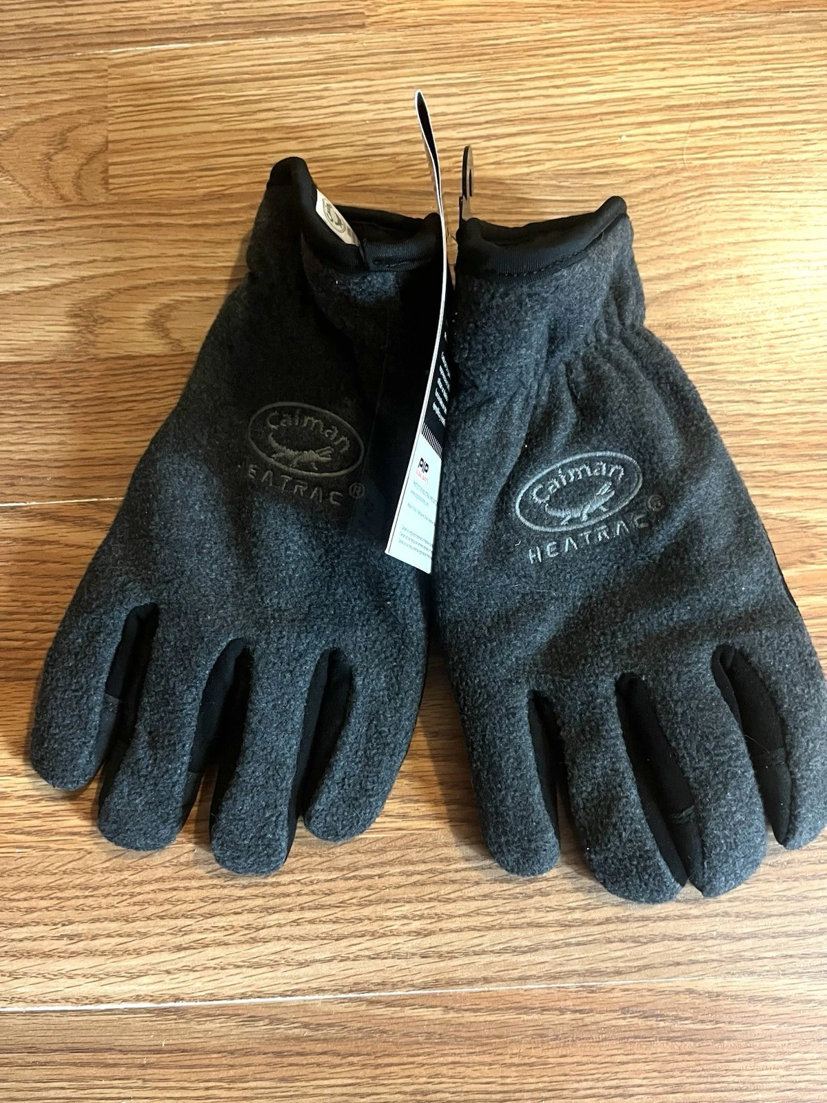 Caiman HeatracR Cold Insulated Gloves, Deer Split Leather Palm 2396-6 Caiman NEW