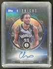 2025-26 Topps Midnight Nic Claxton Oil Marks Auto Autograph #MO-NC Nets